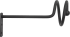 Держатель для штор Inspire 14.4 см металл цвет матовый черный
