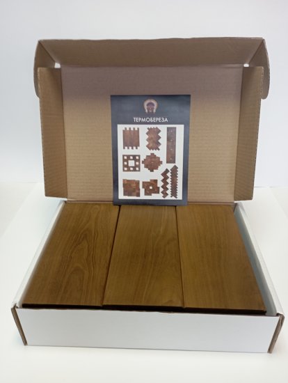 Набор стеновых панелей термо 0.87 м² береза