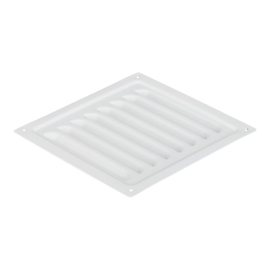Решетка вентиляционная стальная Ore 150х150 мм белая