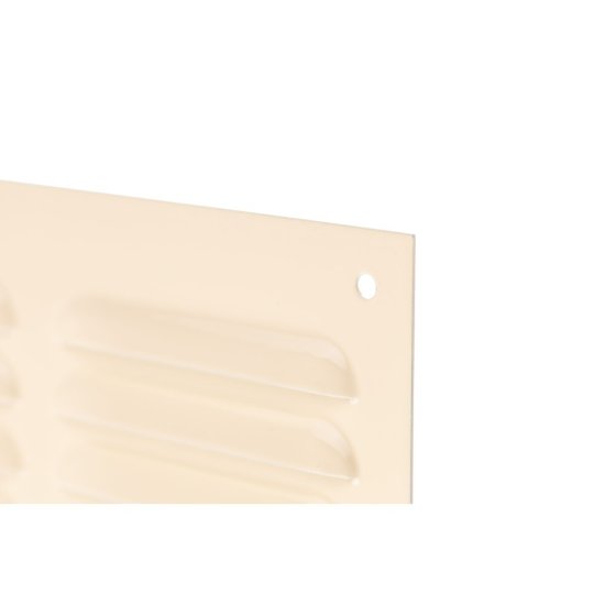 Решетка вентиляционная стальная Ore 195х195 мм бежевая