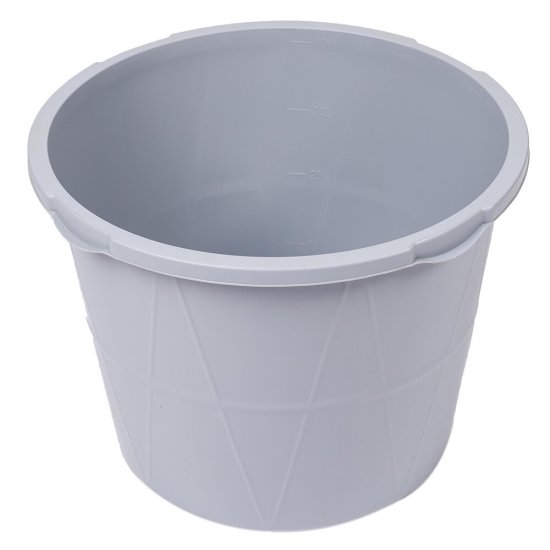 Контейнер строительный полимерный Павловская Заря круглый ударопрочный и морозостойкий 40 л