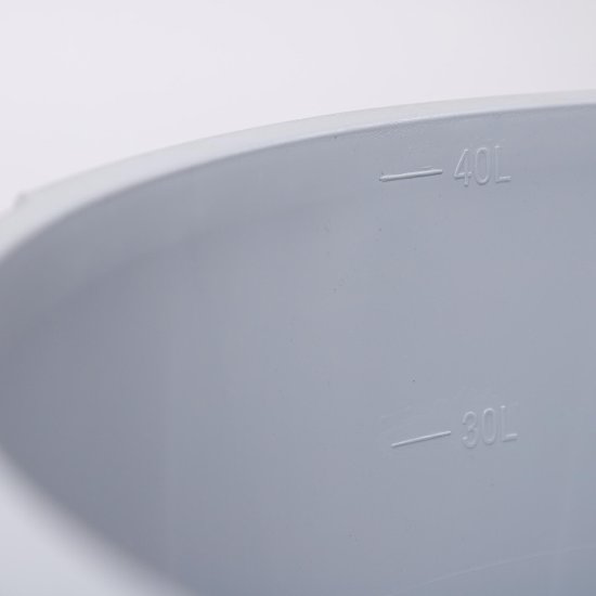 Контейнер строительный полимерный Павловская Заря круглый ударопрочный и морозостойкий 40 л