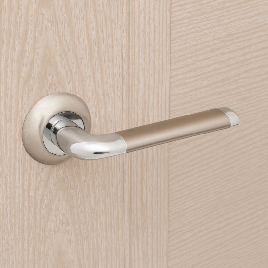 Дверные ручки Armex H-14083 цвет никель