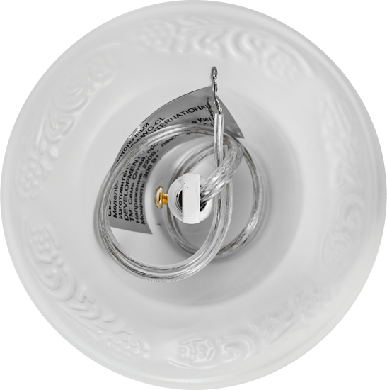 Люстра подвесная Семь огней Эветта 5 ламп 9 м² цвет белый