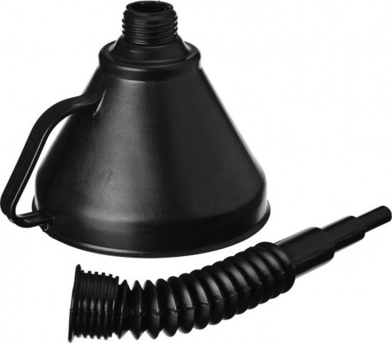 Воронка для технических жидкостей Дельта с ручкой, 160 мм