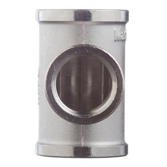 Тройник переходной Stout 3/4 ВР(г) х 1/2 ВР(г) х 3/4 ВР(г) латунный (SFT-0022-341234)