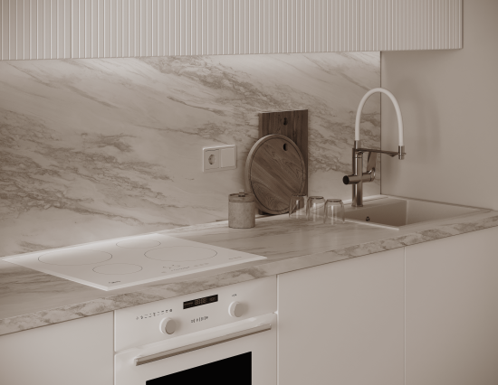 Стеновая панель Браун Стоун Delinia 240x0.6x60 см МДФ цвет бежевый