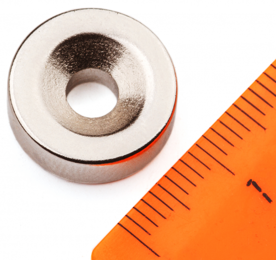 Неодимовый магнит диск 15x5 мм, 2 шт.