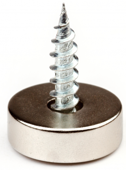 Неодимовый магнит диск 15x5 мм, 2 шт.