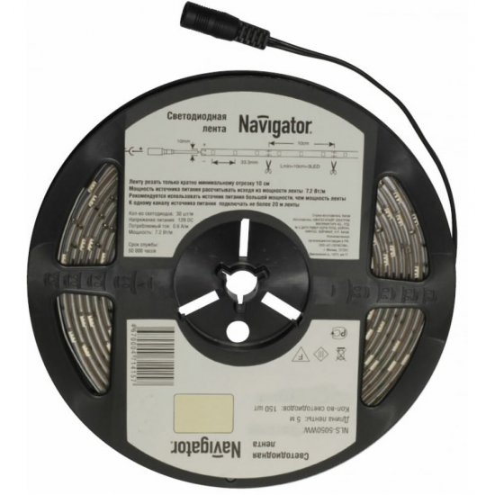 Светодиодная лента Navigator 71 425 NLS-5050W60-14.4