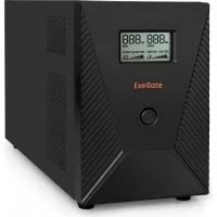 Источник бесперебойного питания ExeGate SpecialPro.Smart.LLB-3000.LCD.AVR.C13.RJ.USB.3000VA/1800W