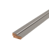 Комплект дверной коробки Классико телескопический 2070x70x32 мм HardFlex ламинация цвет серый (2.5шт.)