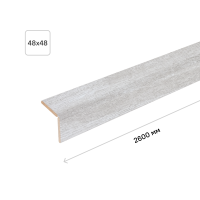 Угол МДФ внутренний 24x24x2600 мм дуб Аризона