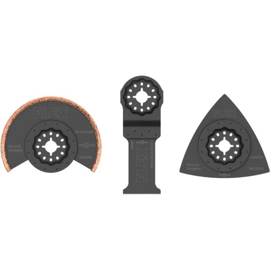 Комплект пильных полотен FLEX starlock sm/rm set ve3