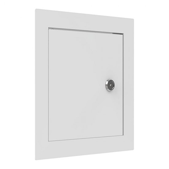 Люк ревизионный Era стальной 200х200 мм врезной с замком