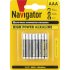 Батарейка Navigator 94 751 NBT-NE-LR03-BP4