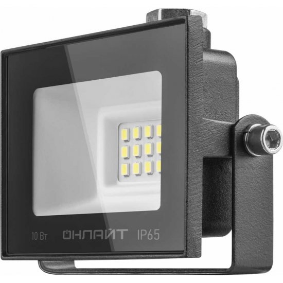 Светильник ОНЛАЙТ OFL-10-6K-BL-IP65-LED