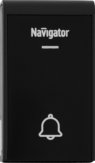 Дверной звонок беспроводной Navigator 80 512 36 мелодий цвет черный