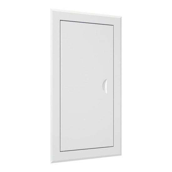 Люк ревизионный Era стальной 200х400 мм врезной с ручкой