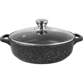 Литая жаровня Традиция готовить с любовью Гранит