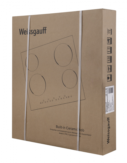 Электрическая варочная панель Weissgauff HV 640 B 58 см 4 конфорки цвет черный