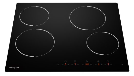 Электрическая варочная панель Weissgauff HV 640 B 58 см 4 конфорки цвет черный