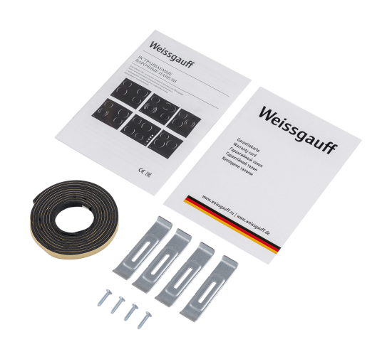 Электрическая варочная панель Weissgauff HV 640 B 58 см 4 конфорки цвет черный