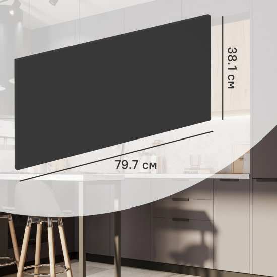 Фасад для кухонного ящика София грей 79.7x38.1 см Delinia ID ЛДСП цвет серый
