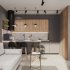 Фасад для кухонного ящика София грей 79.7x38.1 см Delinia ID ЛДСП цвет серый