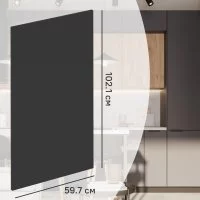 Фасад кухонного шкафа София 59.7x102.1 см DELINIA ID ЛДСП цвет серый