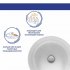 Раковина накладная Cersanit Moduo 40 Ring 40 см