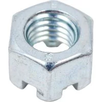 Корончатая гайка ЦКИ DIN935 М8 8 Ц SW13 20 шт.