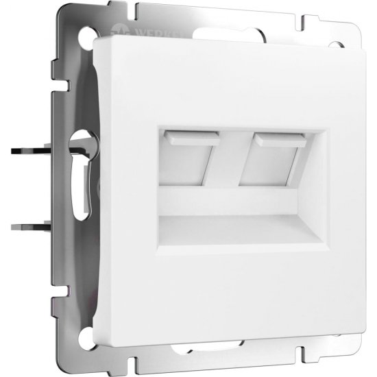 Двойная розетка WERKEL ethernet rj-45