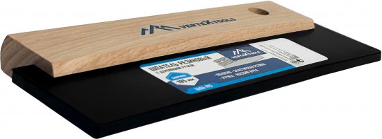 Шпатель для затирки швов Vertextools 195 мм, каучук