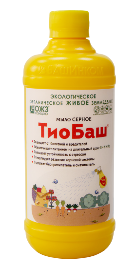 Инсектицид мыло серное Тиобаш 0.5 л