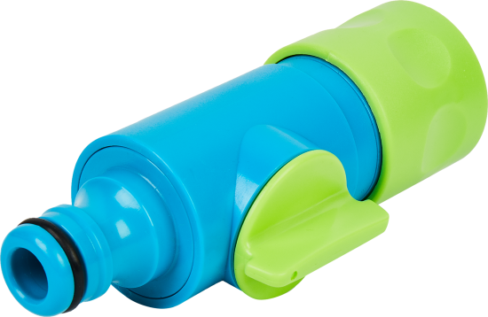 Соединитель штуцерный с переключателем 12.5 мм