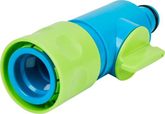 Соединитель штуцерный с переключателем 12.5 мм