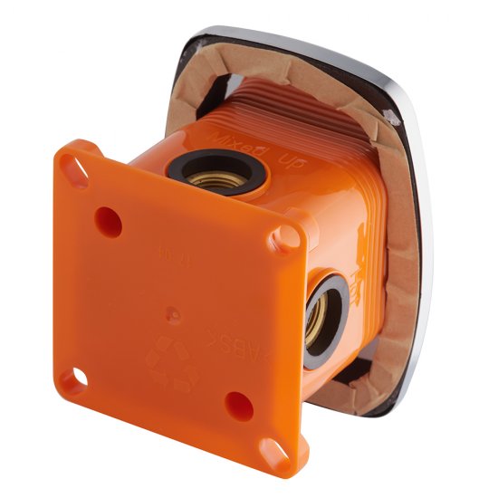 Смеситель для душа встраиваемый Lavelly Steel однорычажный с  механизмом в комплекте хром (672247)