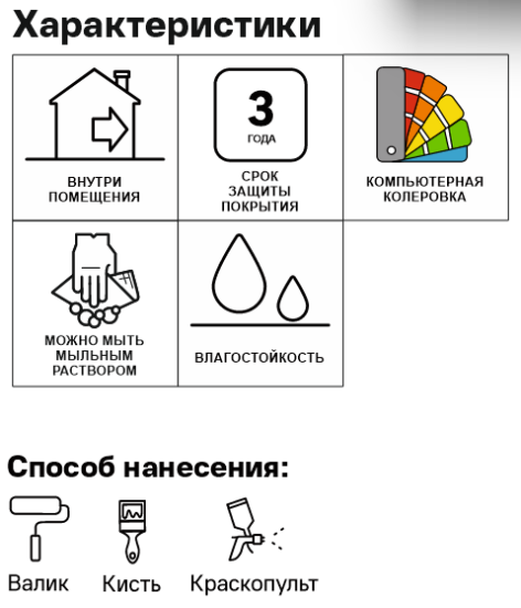 Краска для мебели Maitre Deco Renovation матовая цвет белый 0.9 л
