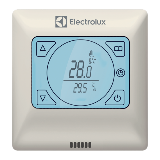 Терморегулятор для теплого пола Electrolux ETT-16 электронный программируемый цвет слоновая кость
