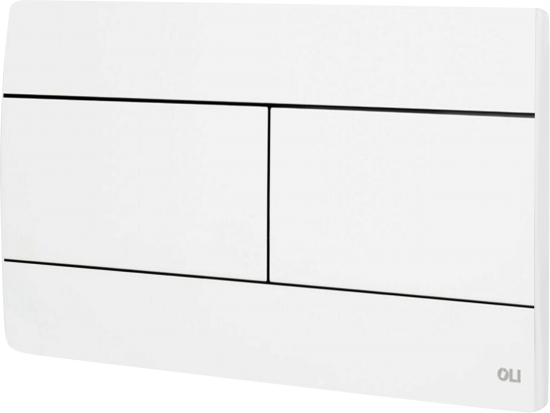 Инсталляция Oli 80 Eco 50 см для подвесного унитаза с кнопкой Slim цвет белый