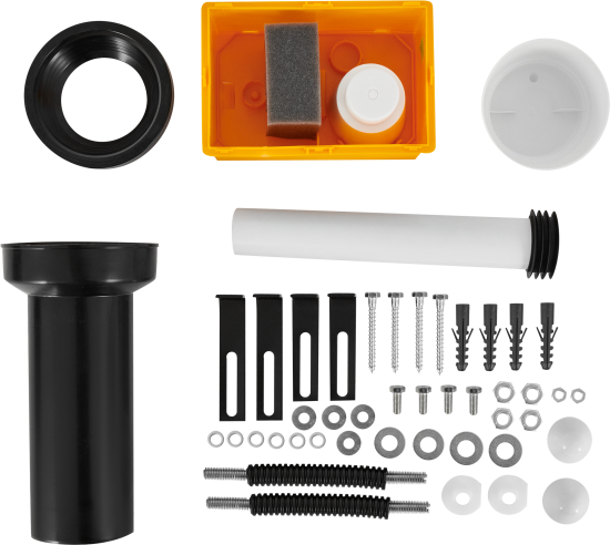 Инсталляция Oli 80 Eco 50 см для подвесного унитаза с кнопкой Slim цвет белый