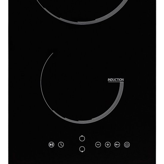 Варочная панель индукционная Krona Vento 30 2 конфорки черная