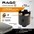 Коронка алмазная по бетону SDS-plus Rage by Vira 72 мм