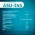 Дрель-шуруповерт аккумуляторная ударная Oasis ASU-24S, 24 В Li-ion 2x2 Ач