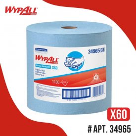 Протирочные салфетки Kimberly-Clark WypAll X60