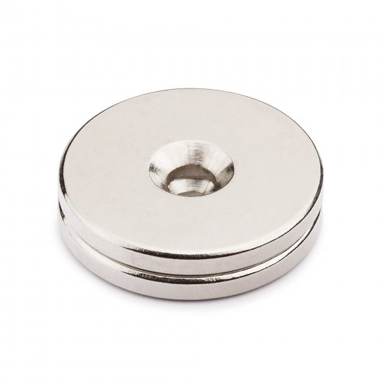 Магнит неодимовый диск, 25x3 см