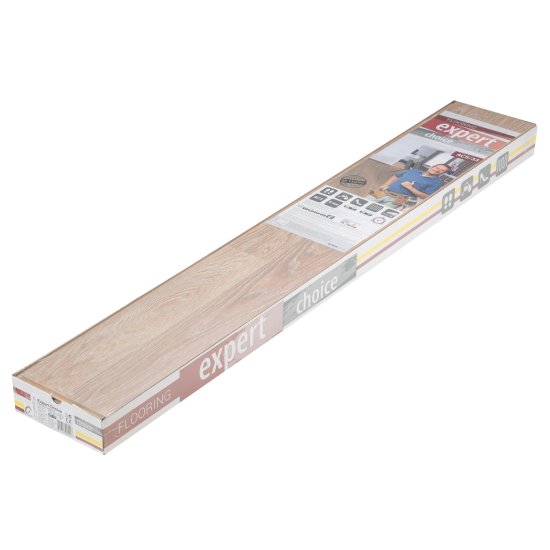 Ламинат 33 класс Ultradecor Expert Choice дуб льняной 2,22 кв.м 8 мм