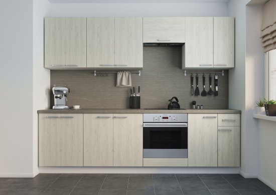 Угол для кухонного шкафа Дейма светлая 4x67.3 см ЛДСП цвет светло-бежевый