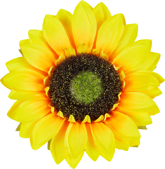 Искусственный цветок Подсолнух 20x47 см ПВХ цвет разноцветный